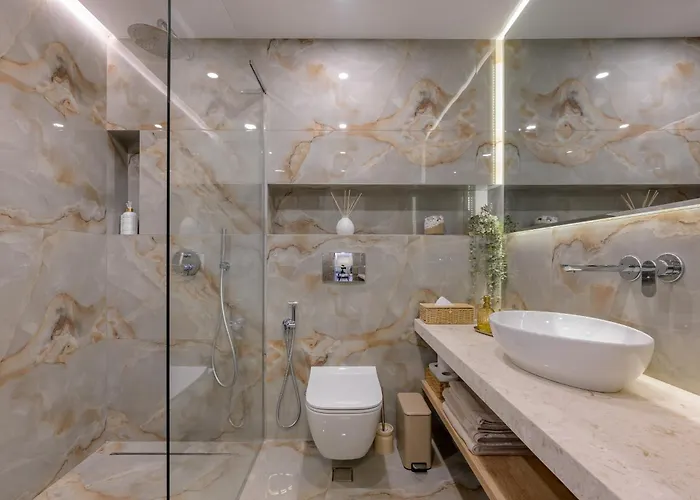 아파트 Luxury Sea View With Access - Parking & Heated Pool