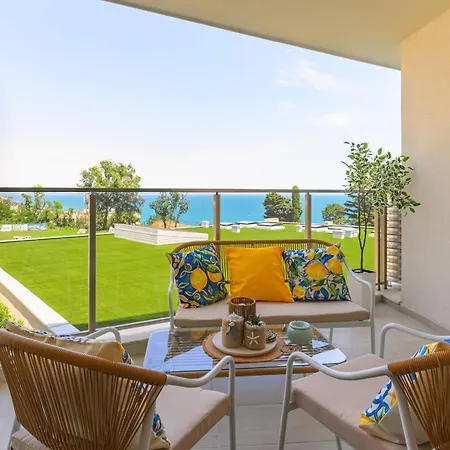 Lejlighed Luxury Sea View With Access - Parking & Heated Pool *